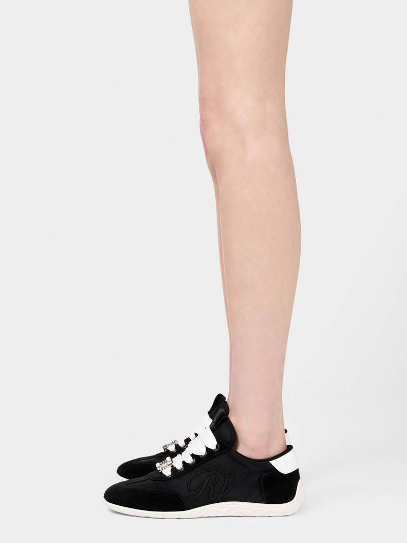Roger Vivier Viv Low Sneakers in suede outlook