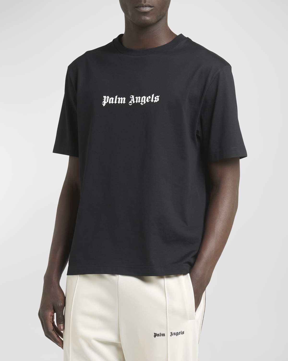 Palm Angels Men's Classic Logo T-Shirt | neimanmarcus