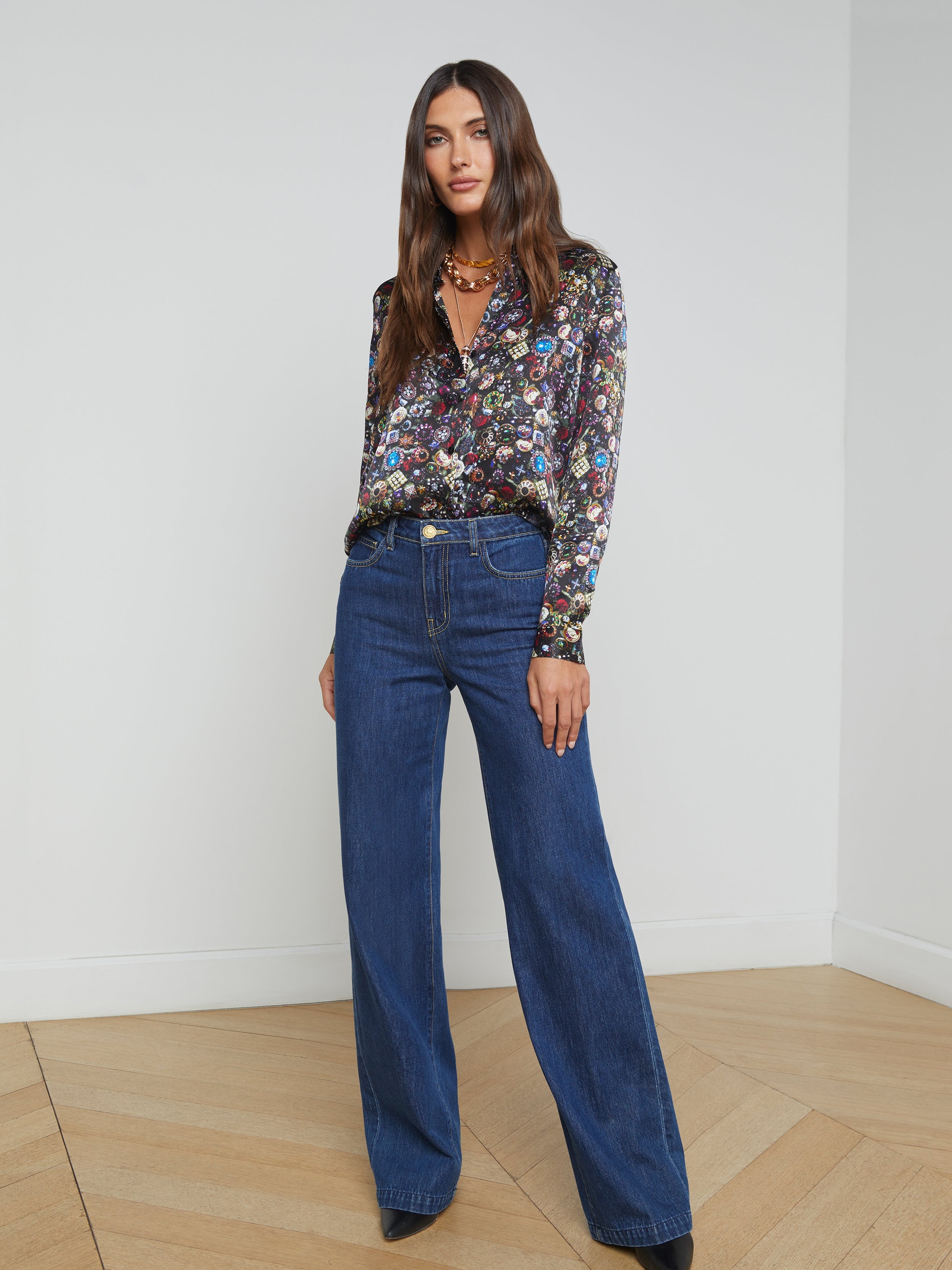 Tyler Silk Blouse - 3