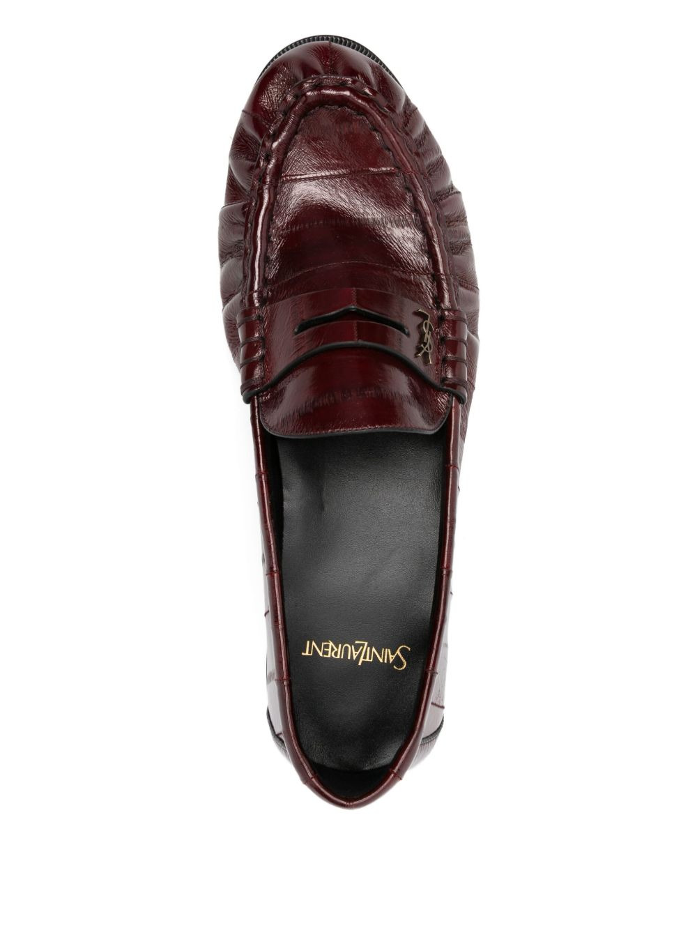 crocodile-effect loafers - 4