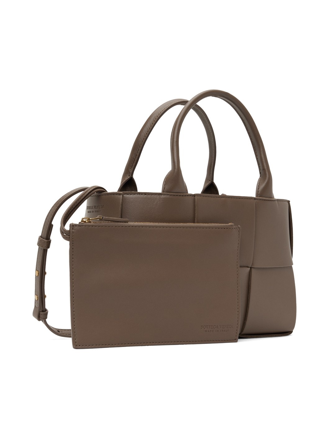 Taupe Mini Arco Tote - 2