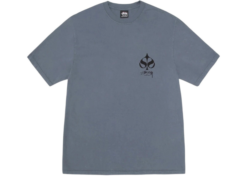 Stüssy Stussy Spade Pigment Dyed Tee Navy outlook