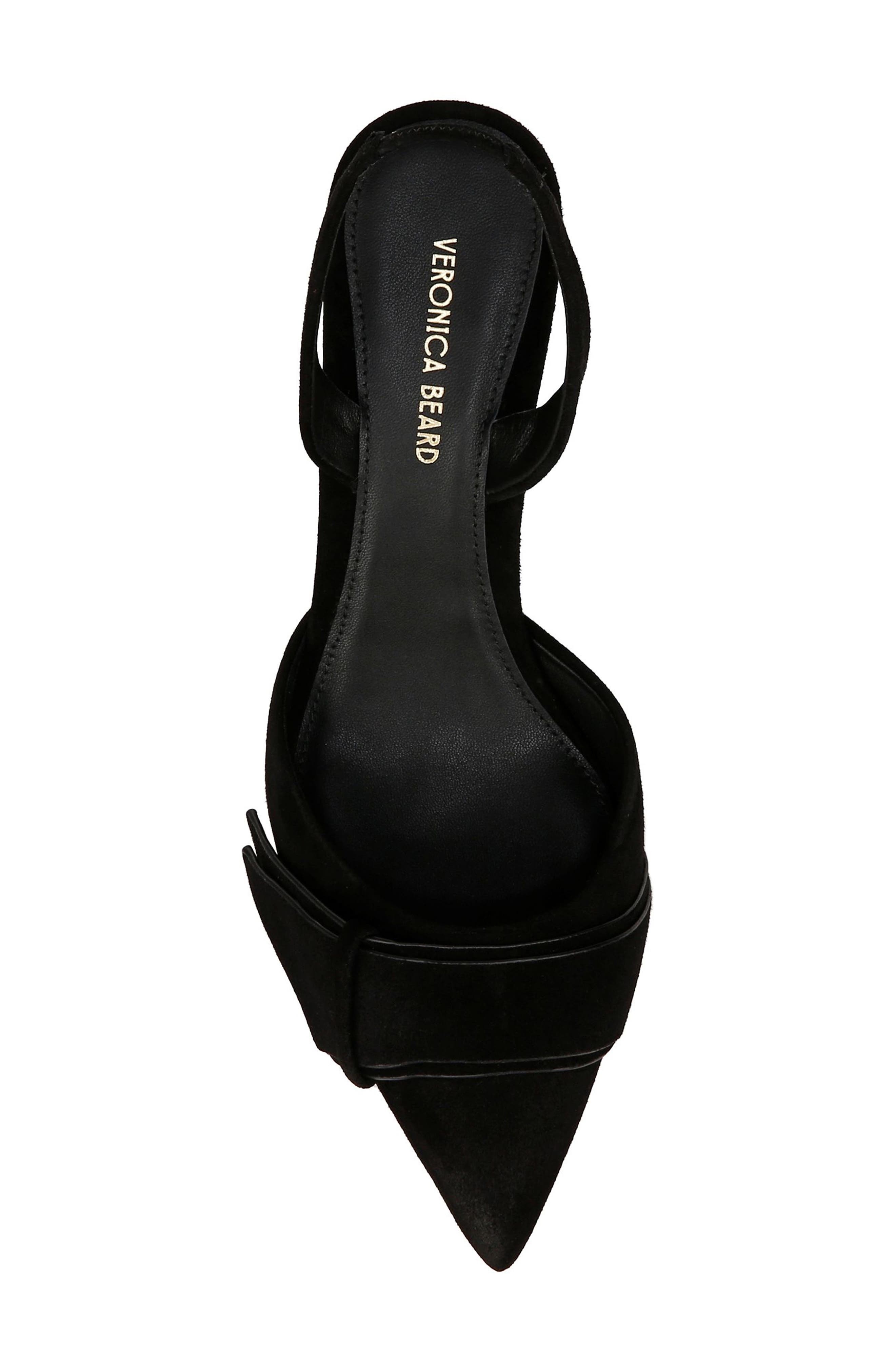 Veronica Beard Lisbeth Slingback Pointed Toe Pump in Black at Nordstrom - 5