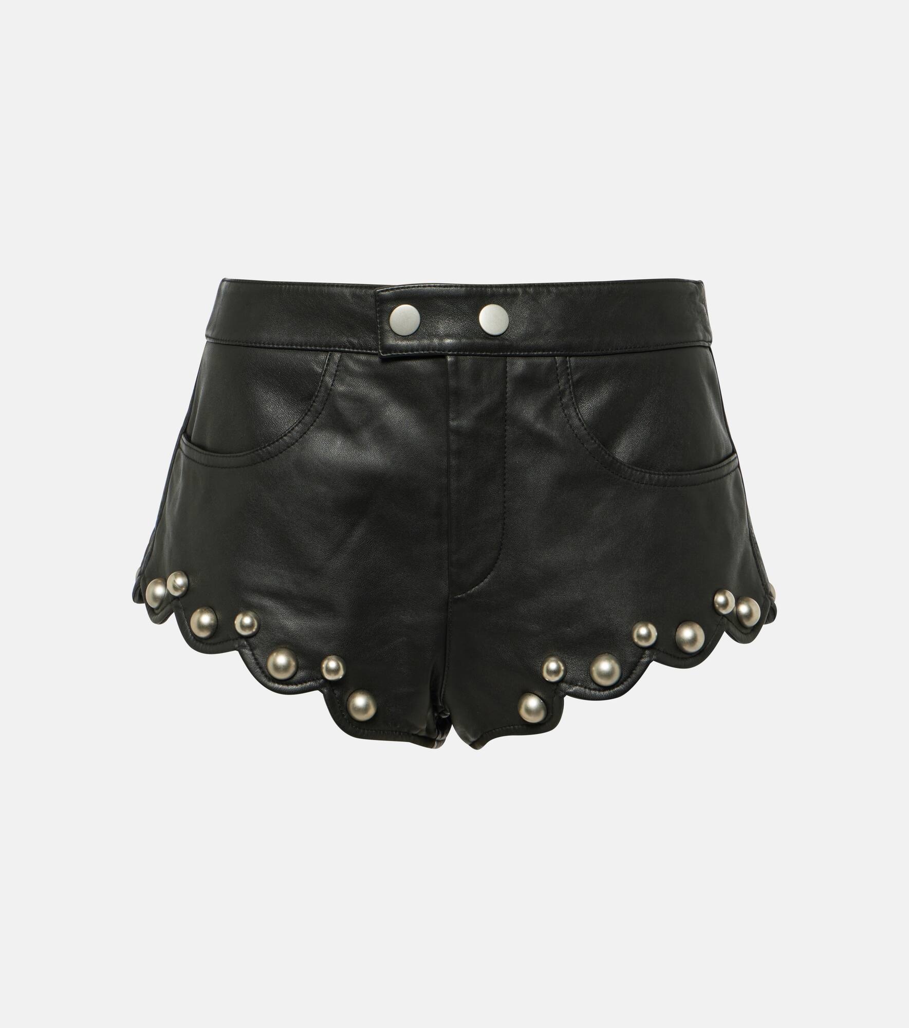 Alana leather shorts - 1