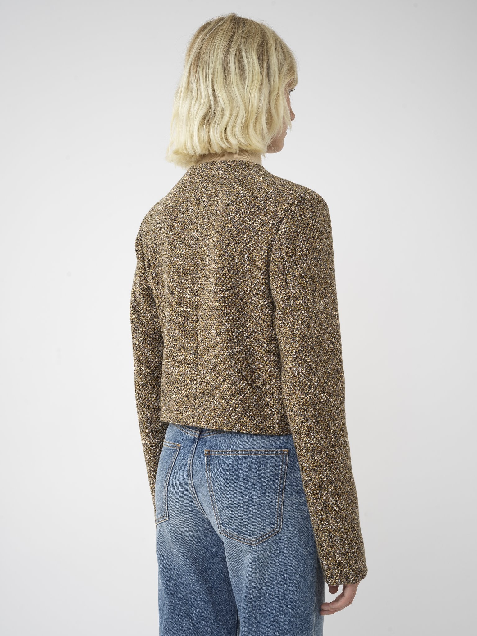 SHORT FITTED JACKET - 5