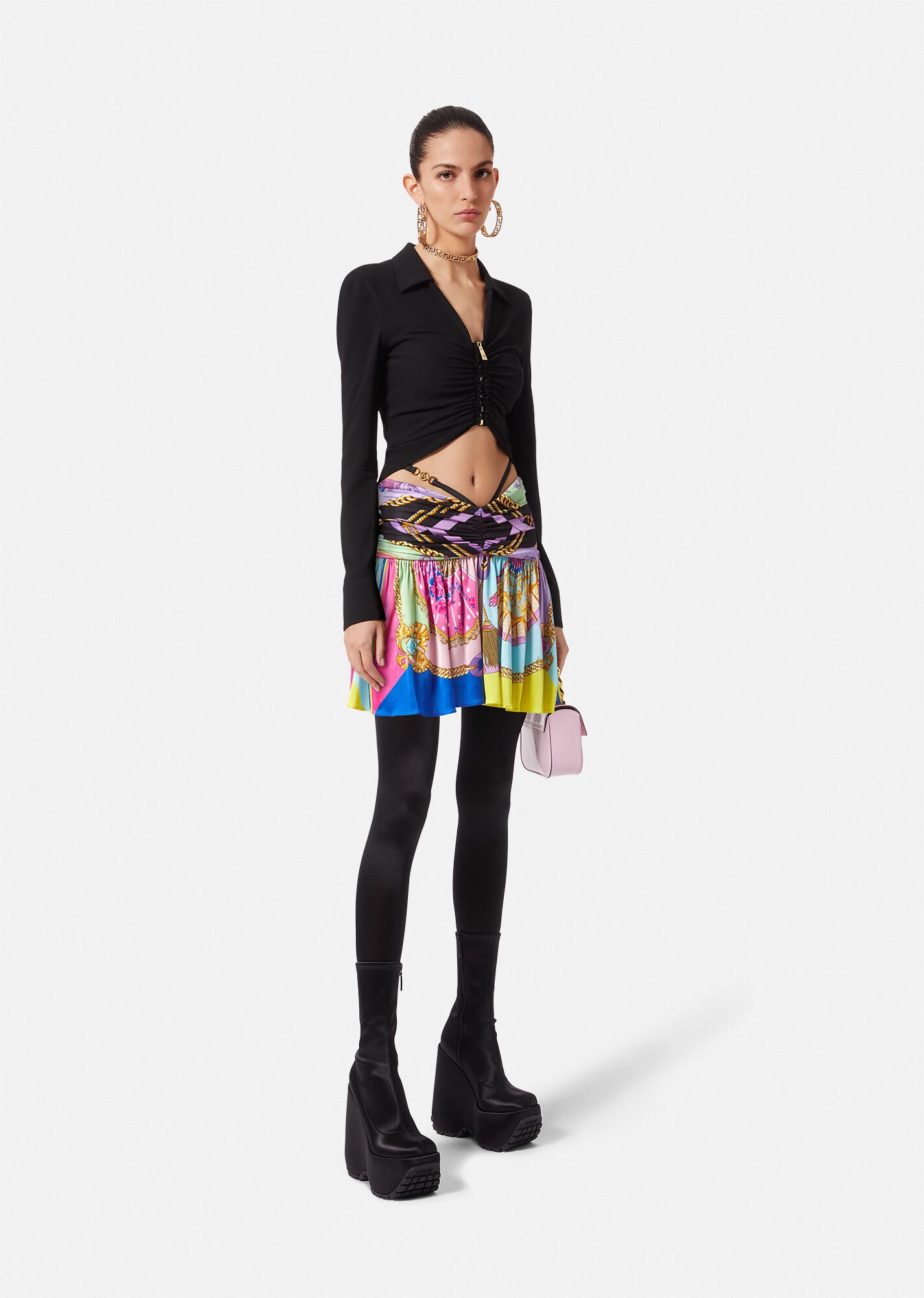 I Ventagli Medusa Mini Skirt - 2