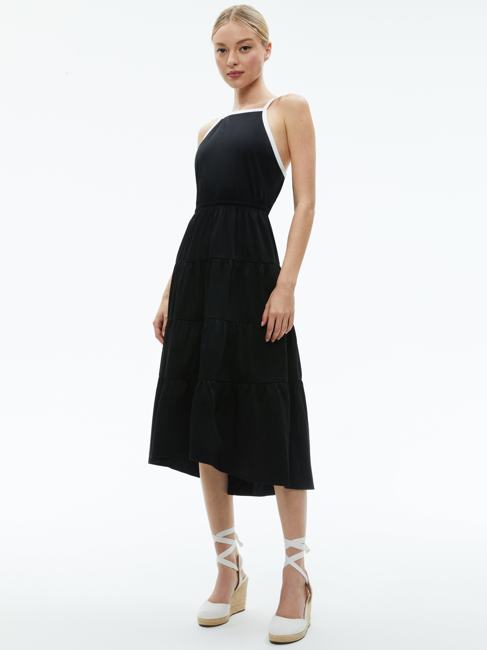 HARTLEY GATHERED MIDI DRESS - 5