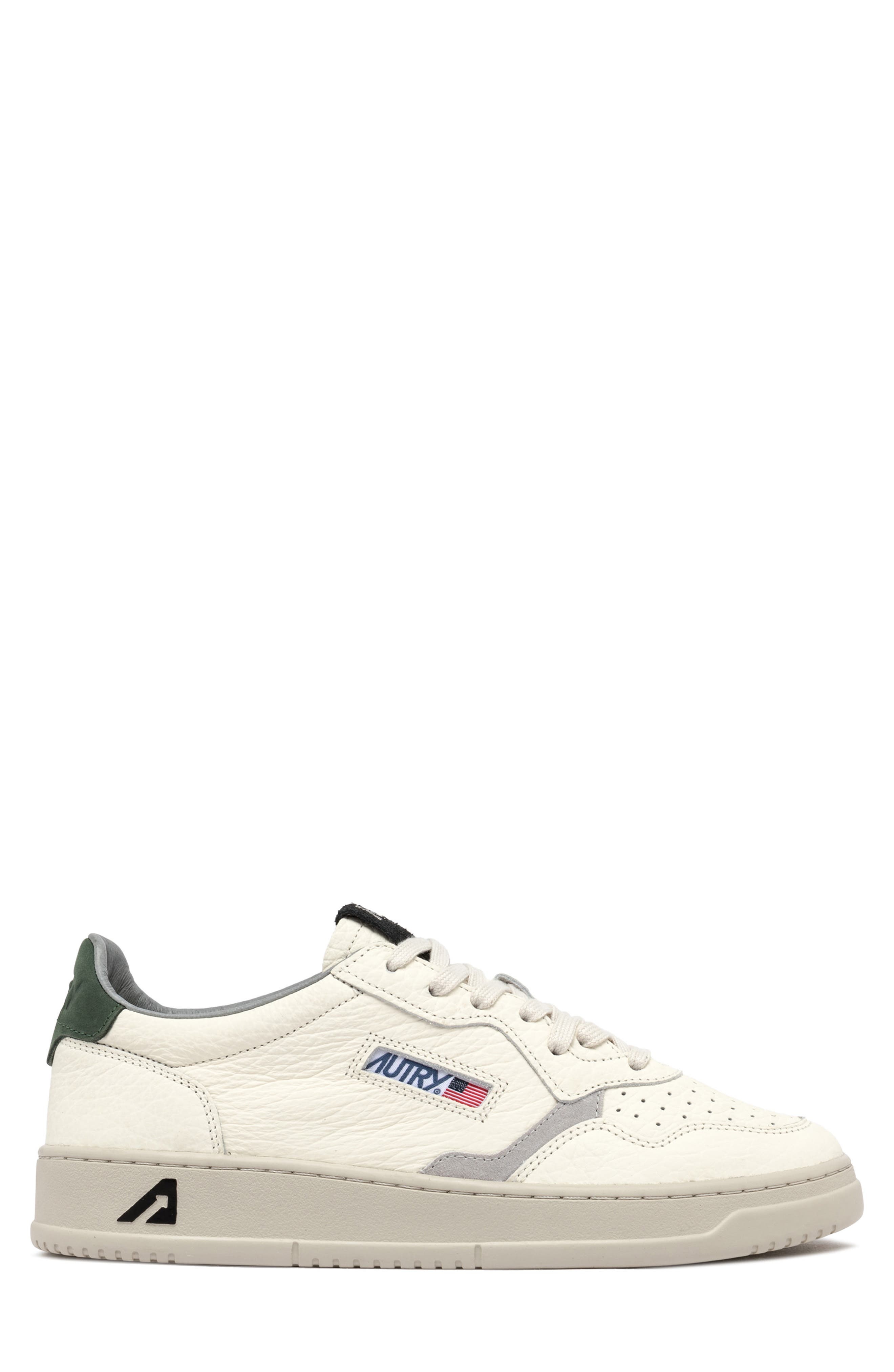 AUTRY Medalist Low Sneaker in Nbk/ele/suede Mnt/loft at Nordstrom - 3