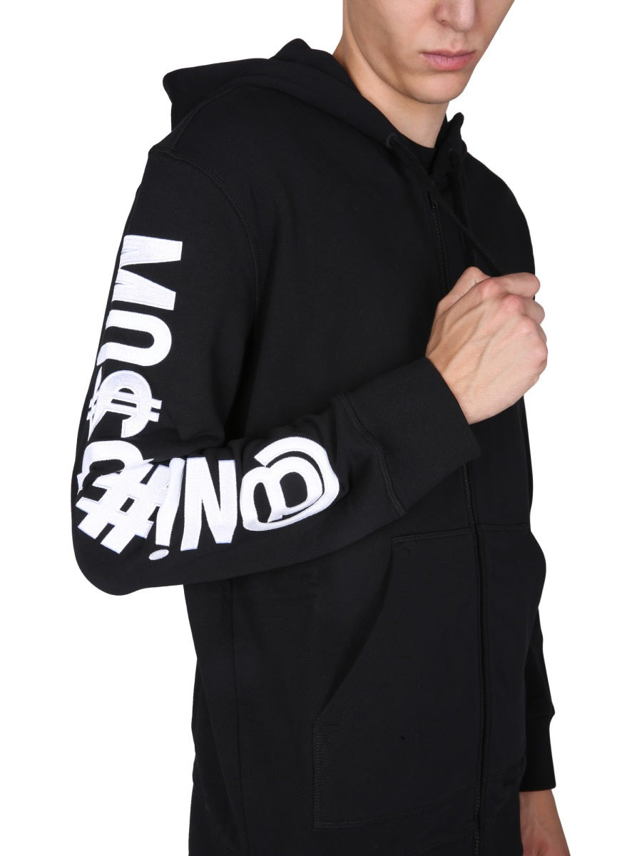 Moschino Men Sweatshirt With Logo Embroidery - 2