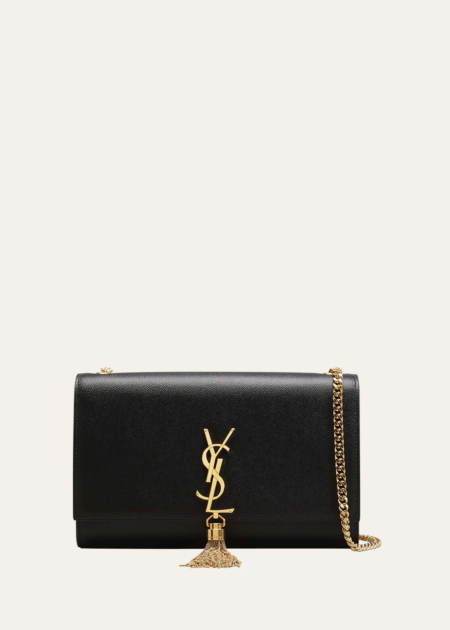 Kate Medium YSL Monogram Grain de Poudre Crossbody Bag - 1