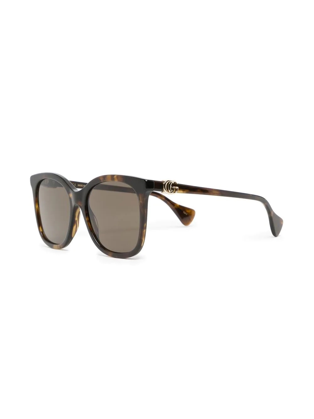 tortoiseshell oversize-frame sunglasses - 2