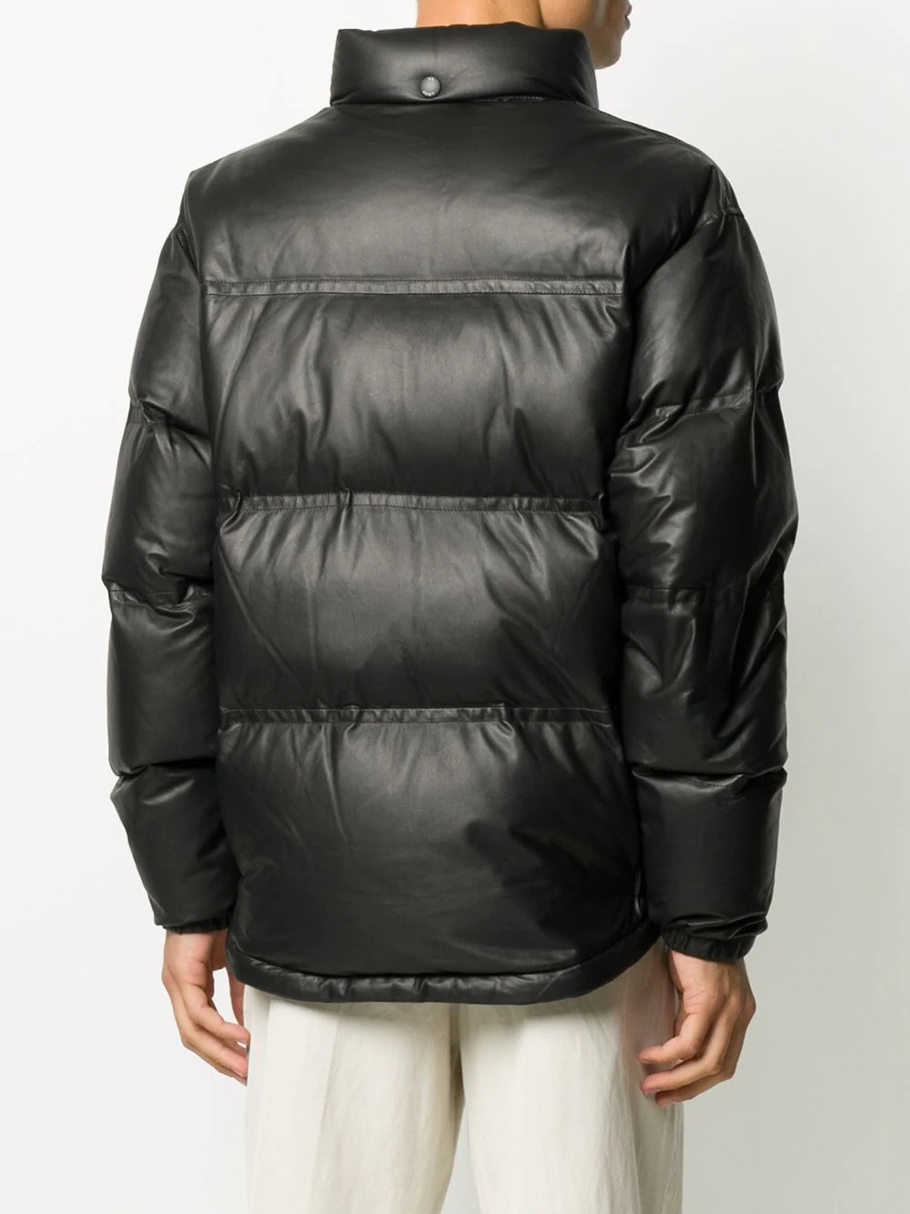 padded high-neck jacket - 4