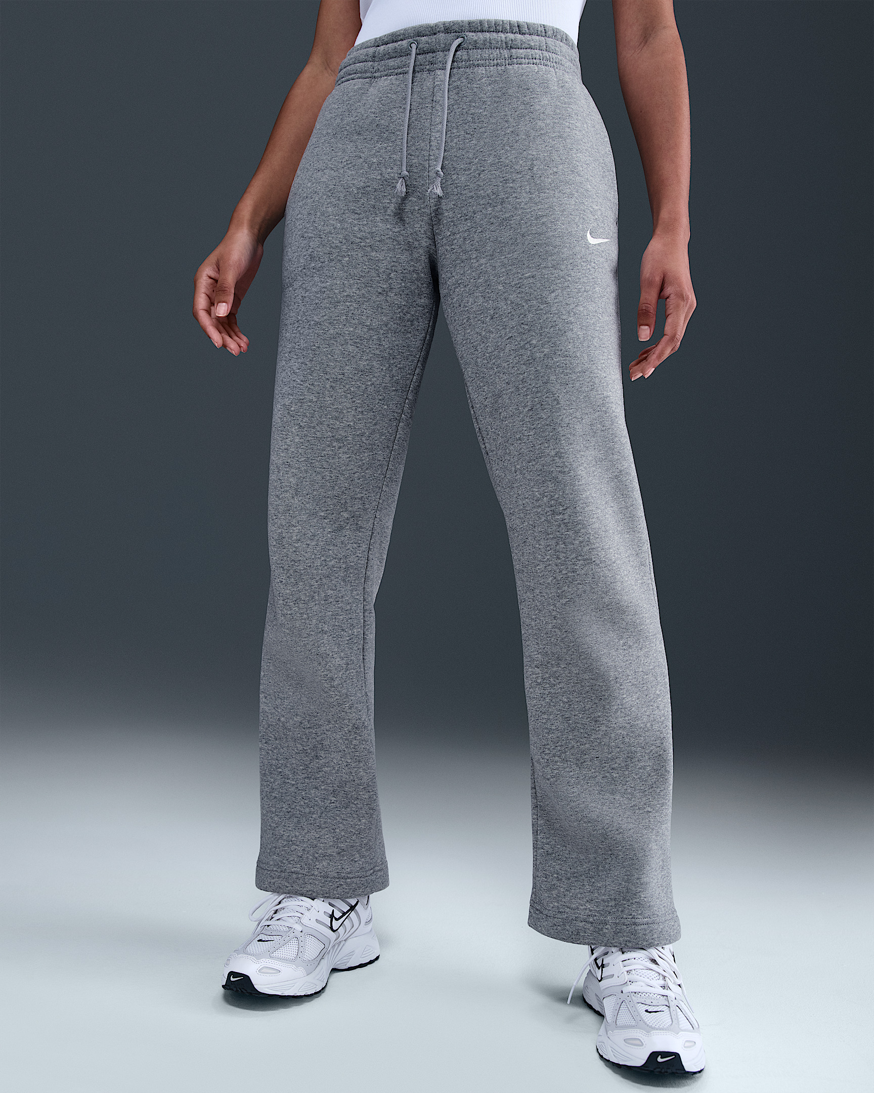 Nike Sportswear Phoenix Fleece Women's Mid-Rise Open-Hem Pants - 2