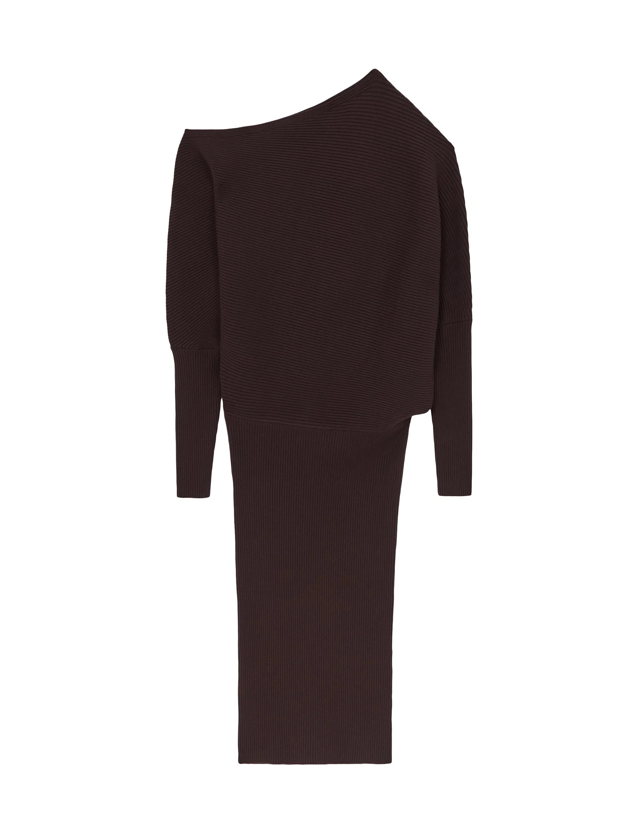 Women's Lara Rib-Knit Knee-Length Dress - Plum Purple - 1