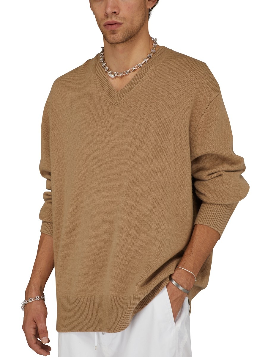 V neck jumper - 4