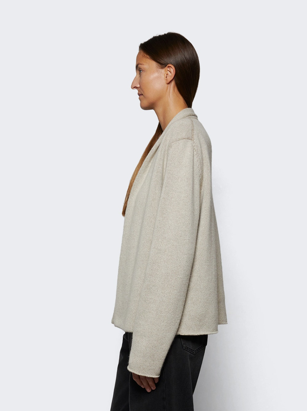 Leriko Cardigan Ebe Ecru And Beige - 3