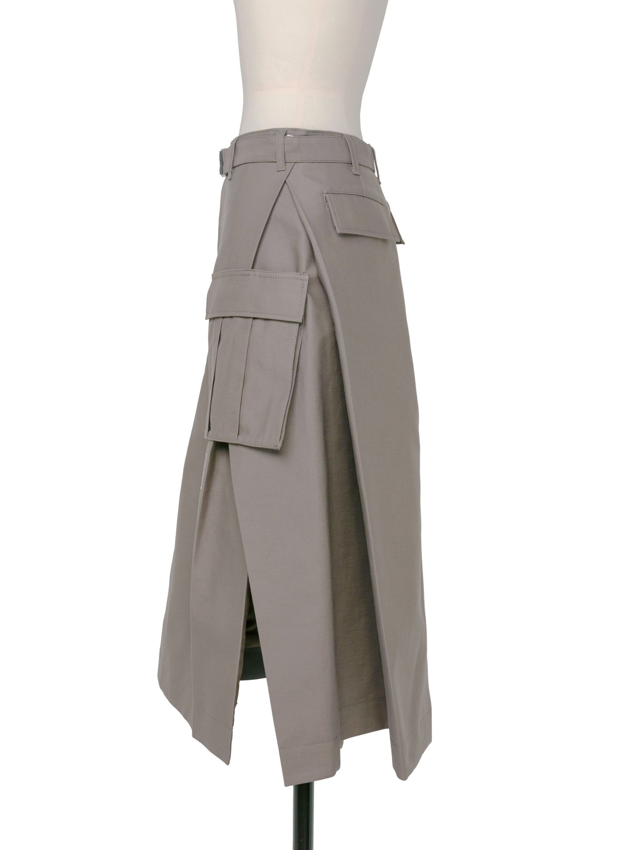 WTAPS Cotton Back Satin Skirt - 3