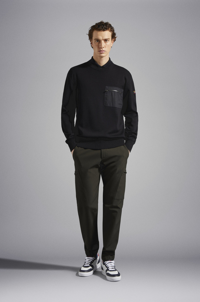 Paul & Shark COTTON PIQUÉ POLO WITH ICONIC BADGE outlook