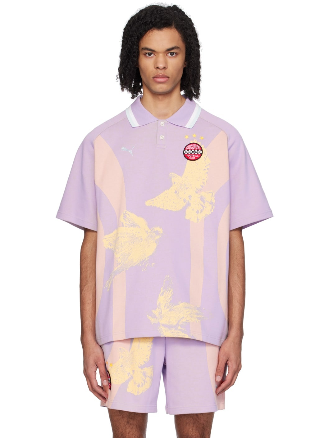 Purple & Pink Puma Edition Polo - 1