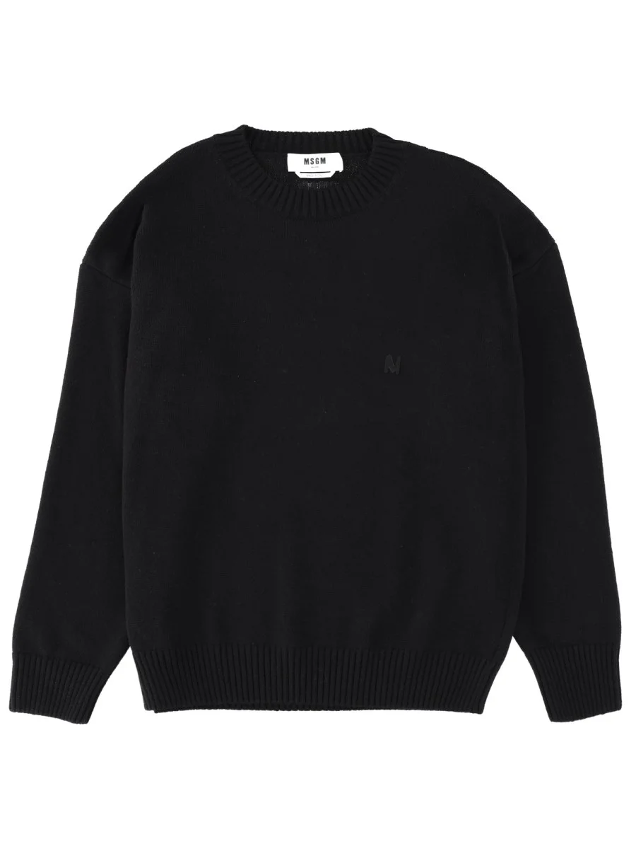 MERINO WOOL AND CASHMERE SWEATER - 1