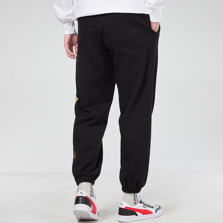 PUMA YOTOX Sweatpants 'Black Red' 531300-01 - 5