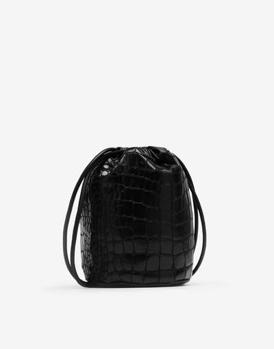 MM6 Maison Margiela Logo bucket bag outlook