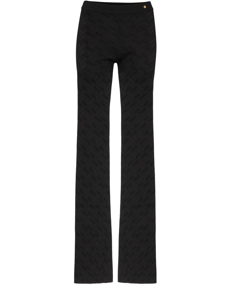 Knitted Flare Pants 1