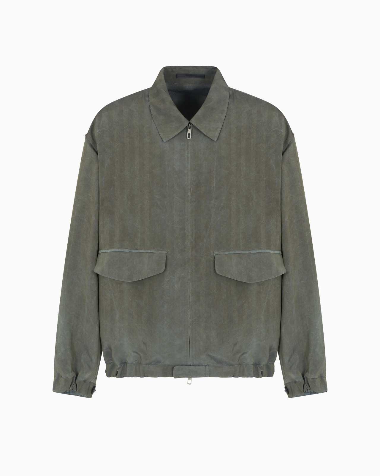 VISCOSE CANVAS BLOUSON - 1