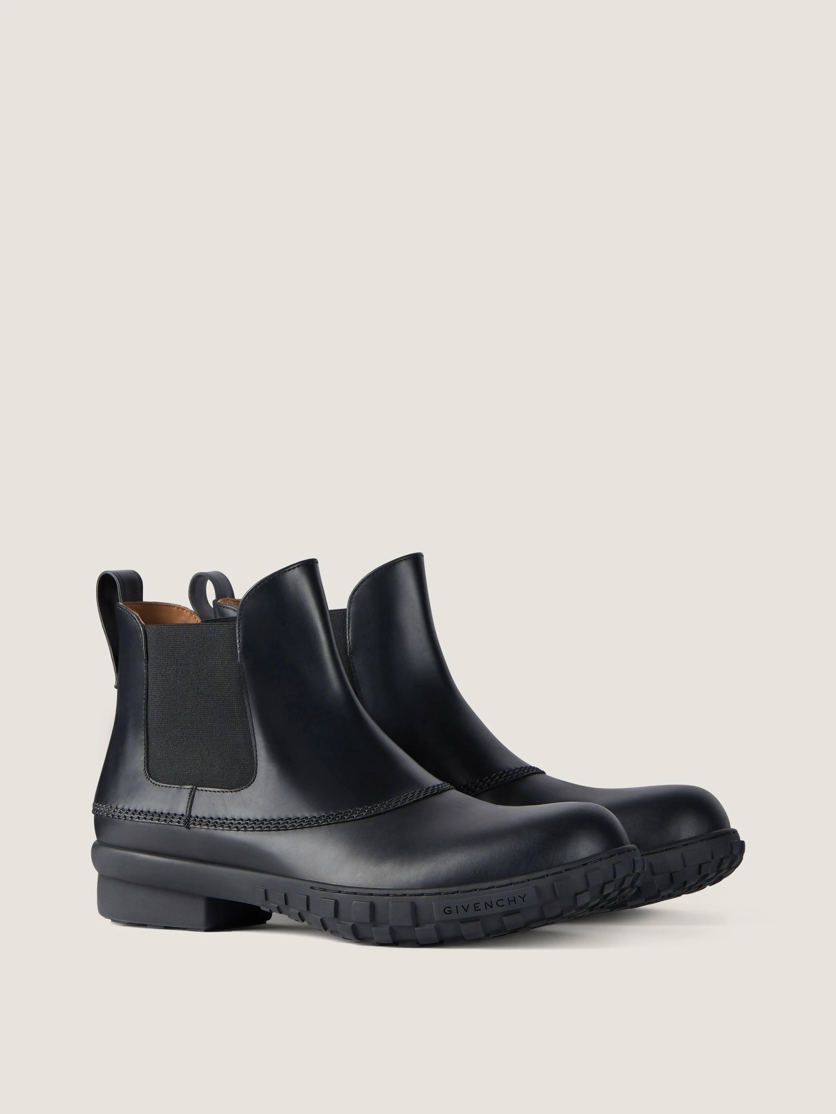 GIVENCHY ECHO CHELSEA BOOTS IN LEATHER - 1