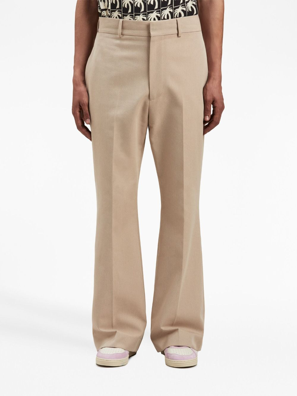 Palm Angels Trousers Beige - 5