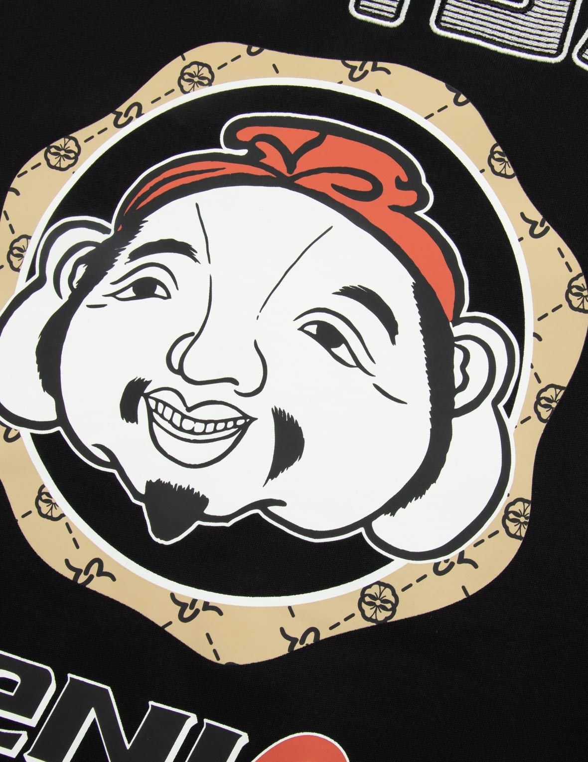 GODHEAD PRINT SHORT-SLEEVE SWEATSHIRT - 7