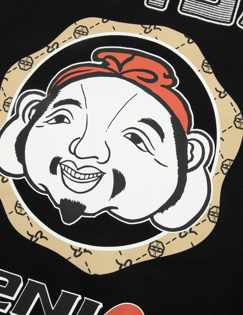 GODHEAD PRINT SHORT-SLEEVE SWEATSHIRT 7