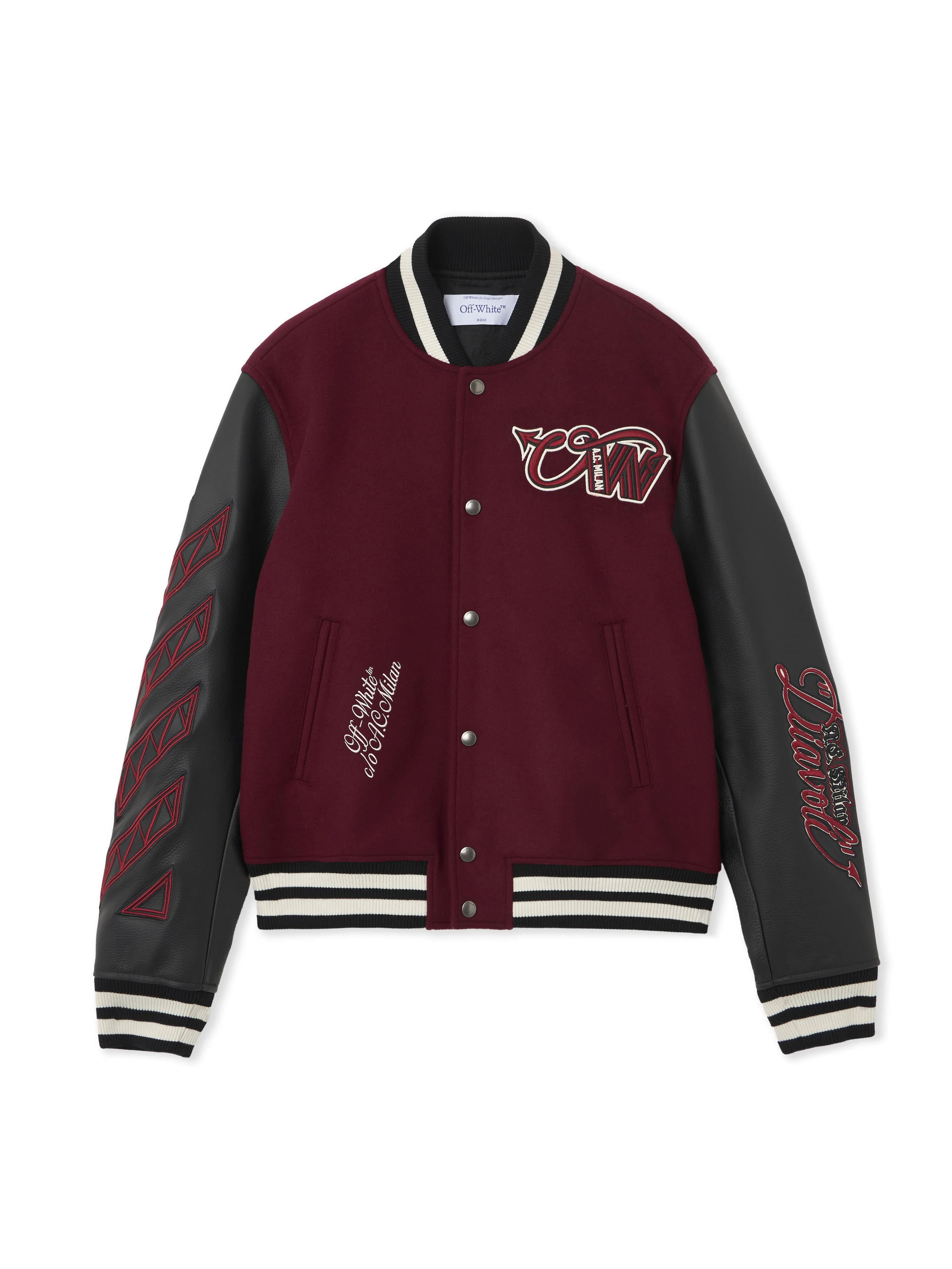 AC Milan X Off-White™ Varsity Jacket - 1