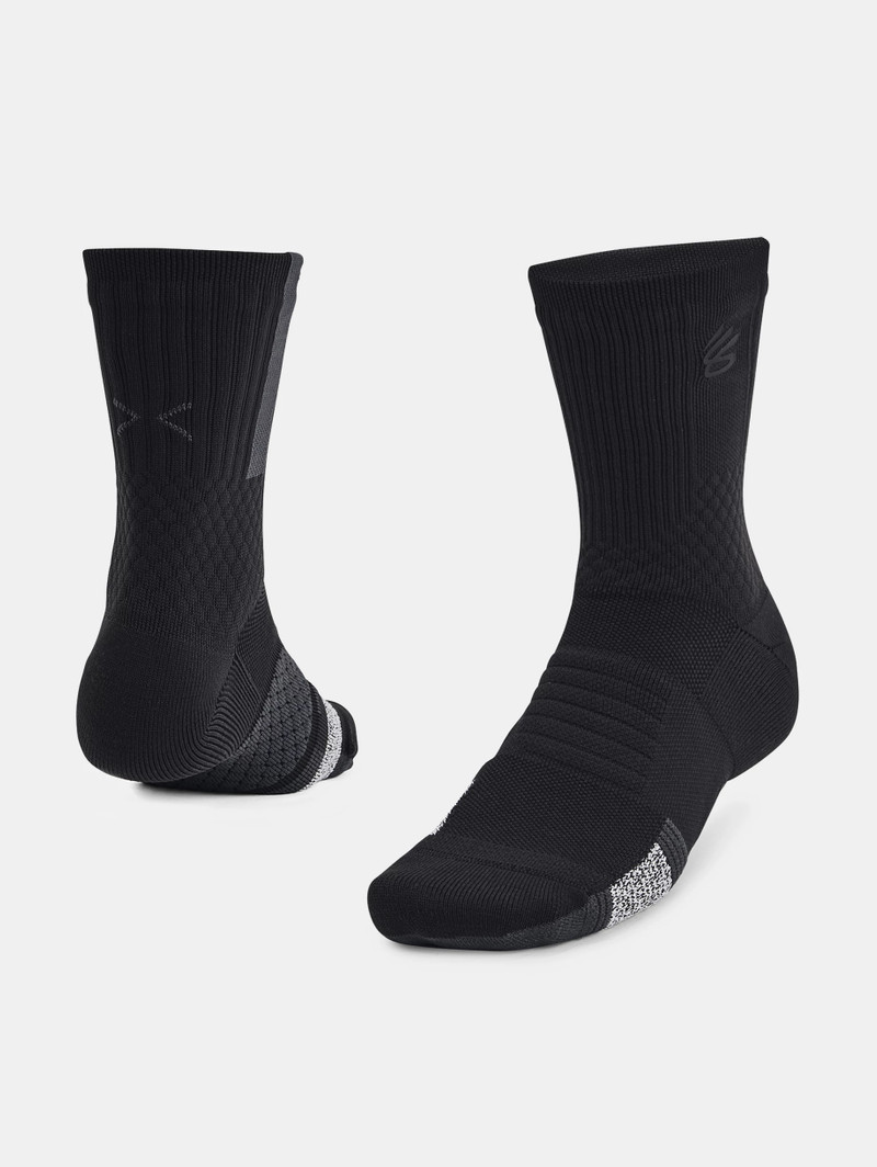 Unisex Curry ArmourDry™ Playmaker Mid-Crew Socks 3