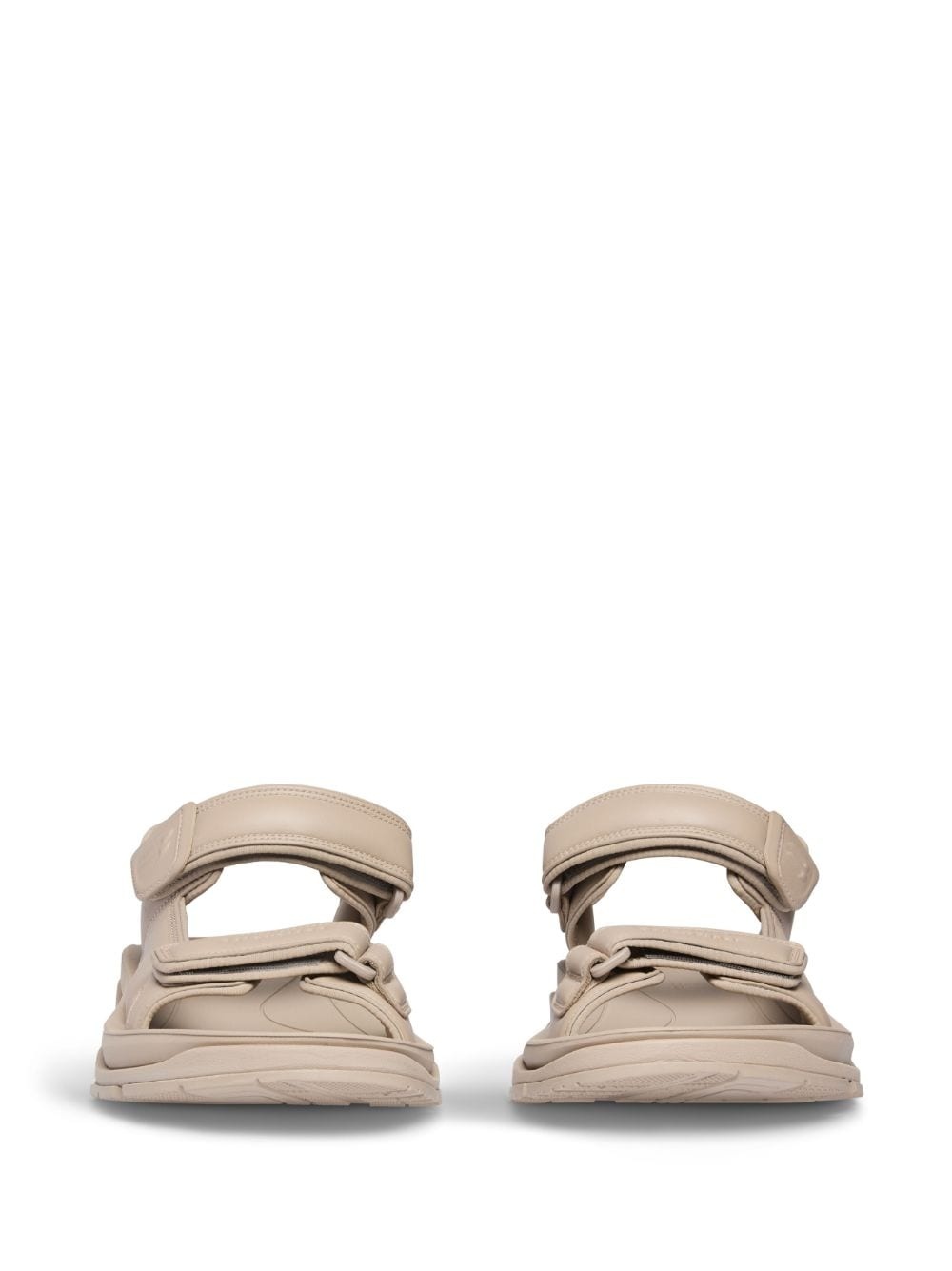 Tourist chunky faux-leather sandals - 4