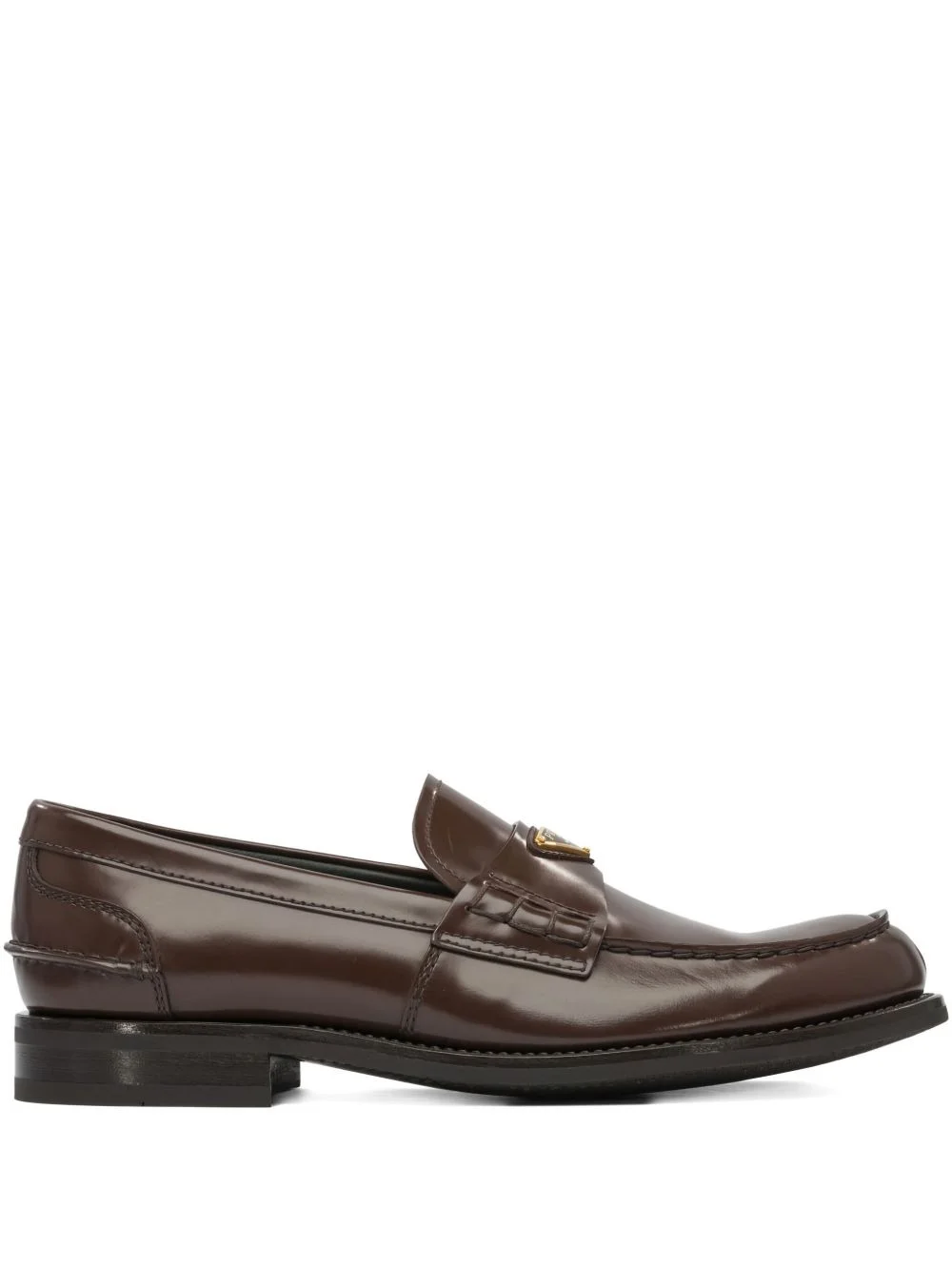 Prada Men Leather Loafers - 1