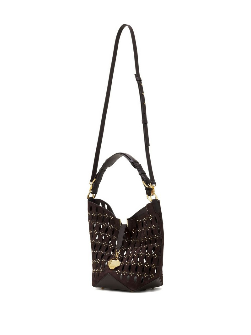 cutout studded bucket bag 3