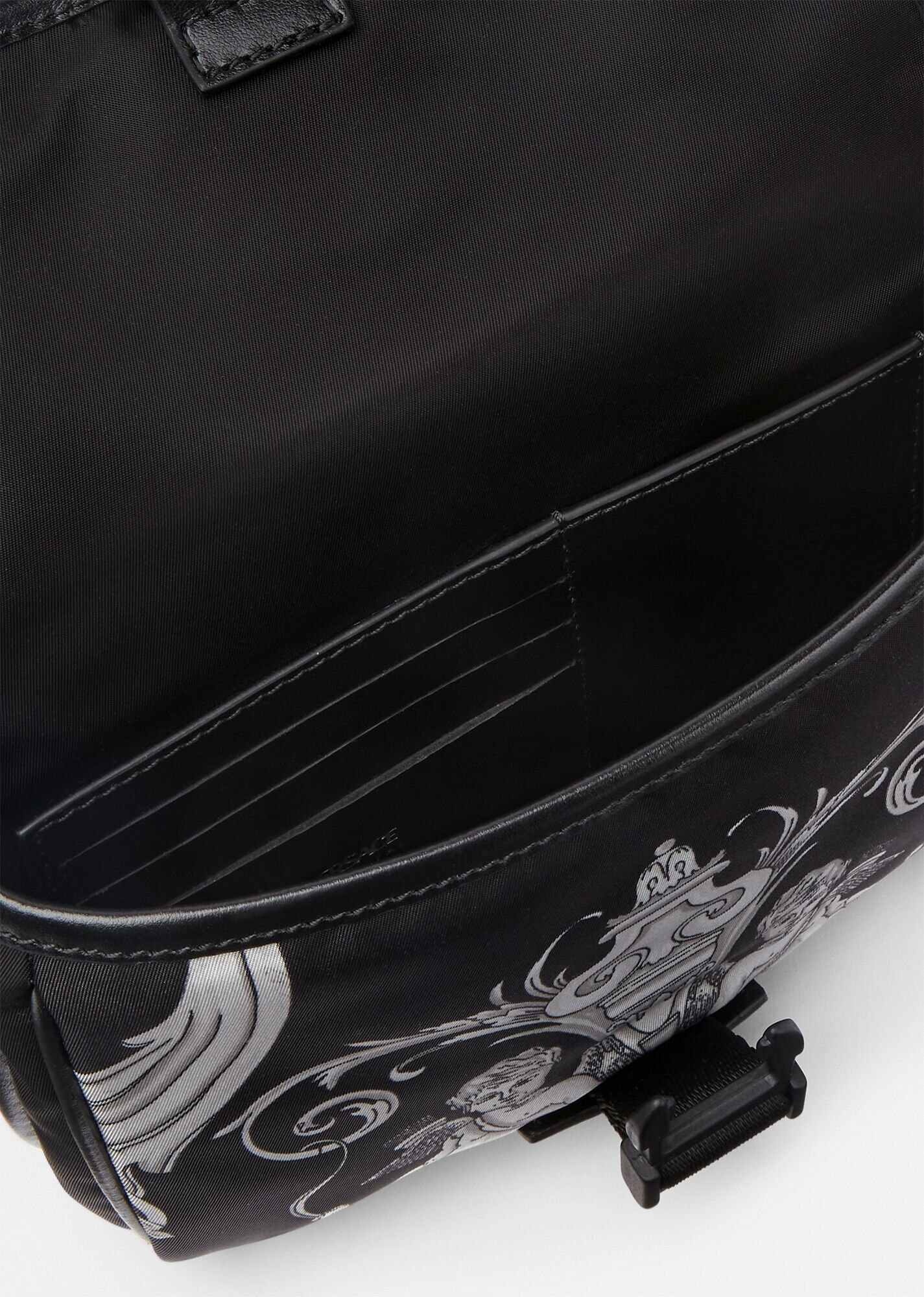 La Medusa Silver Baroque Small Messenger Bag - 3