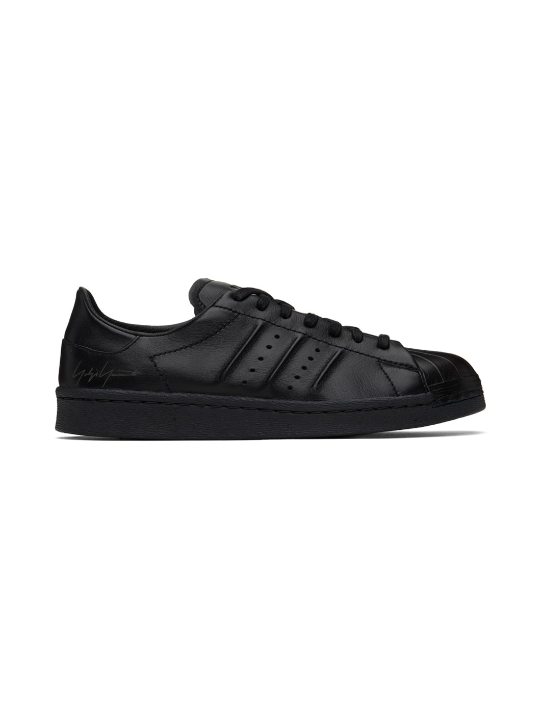 Black Superstar Sneakers - 1