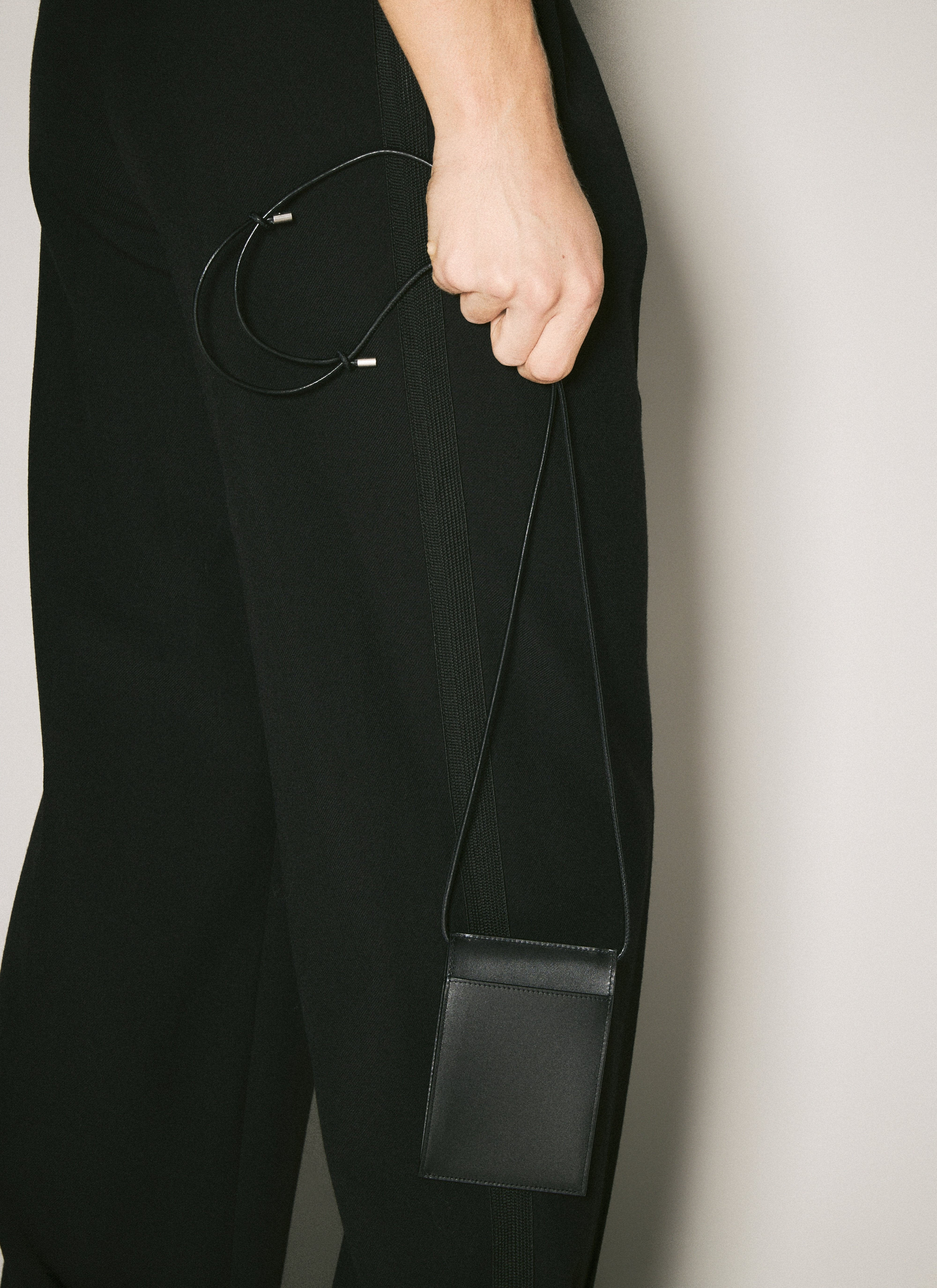 Saint Laurent Men Logo Print Mini Crossbody Bag - 3