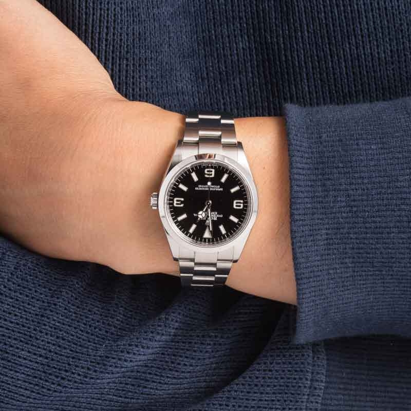 Pre-Owned Rolex Explorer 124270 Black Arabic Dial - 5