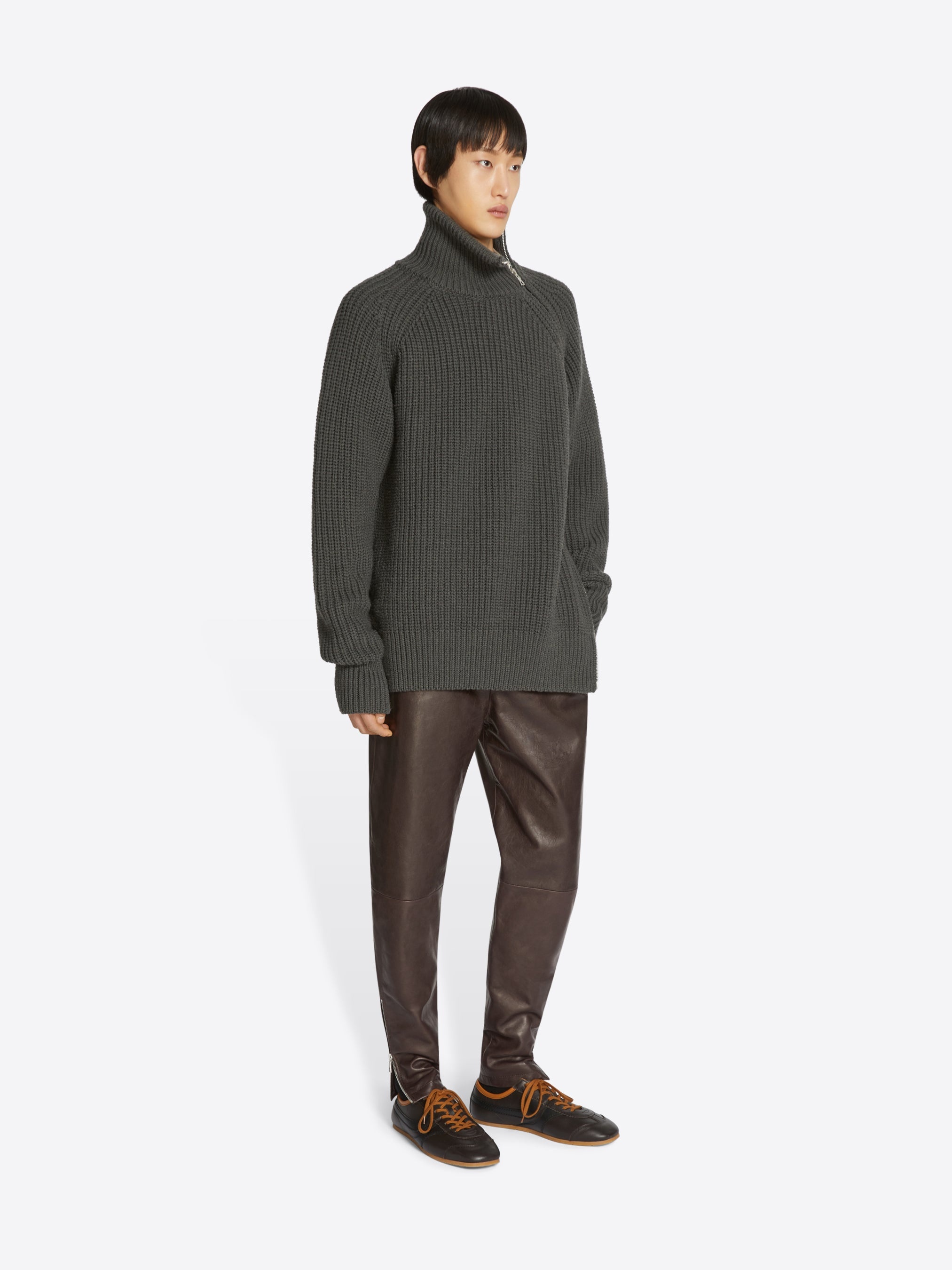 ZIPPED SWEATER - 3