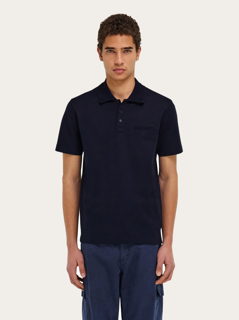 FERRAGAMO Cotton polo shirt outlook