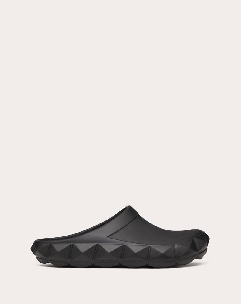 ROMAN STUD TURTLE RUBBER CLOG - 1