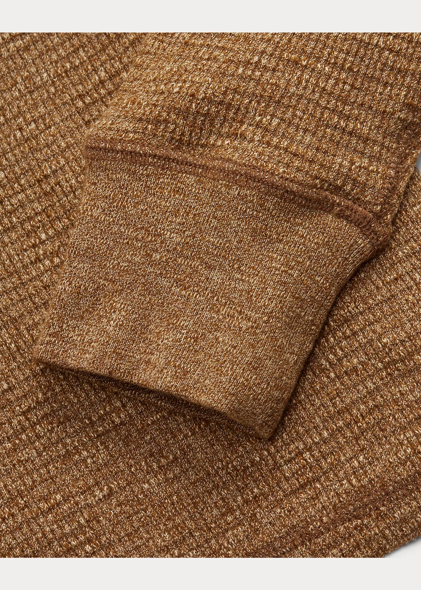 Waffle-Knit Henley Shirt - 3