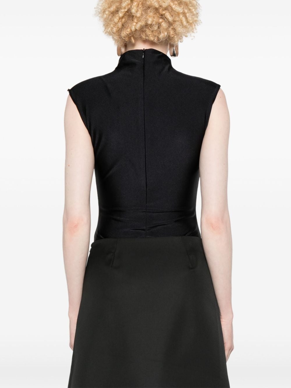mock-neck bodysuit - 4