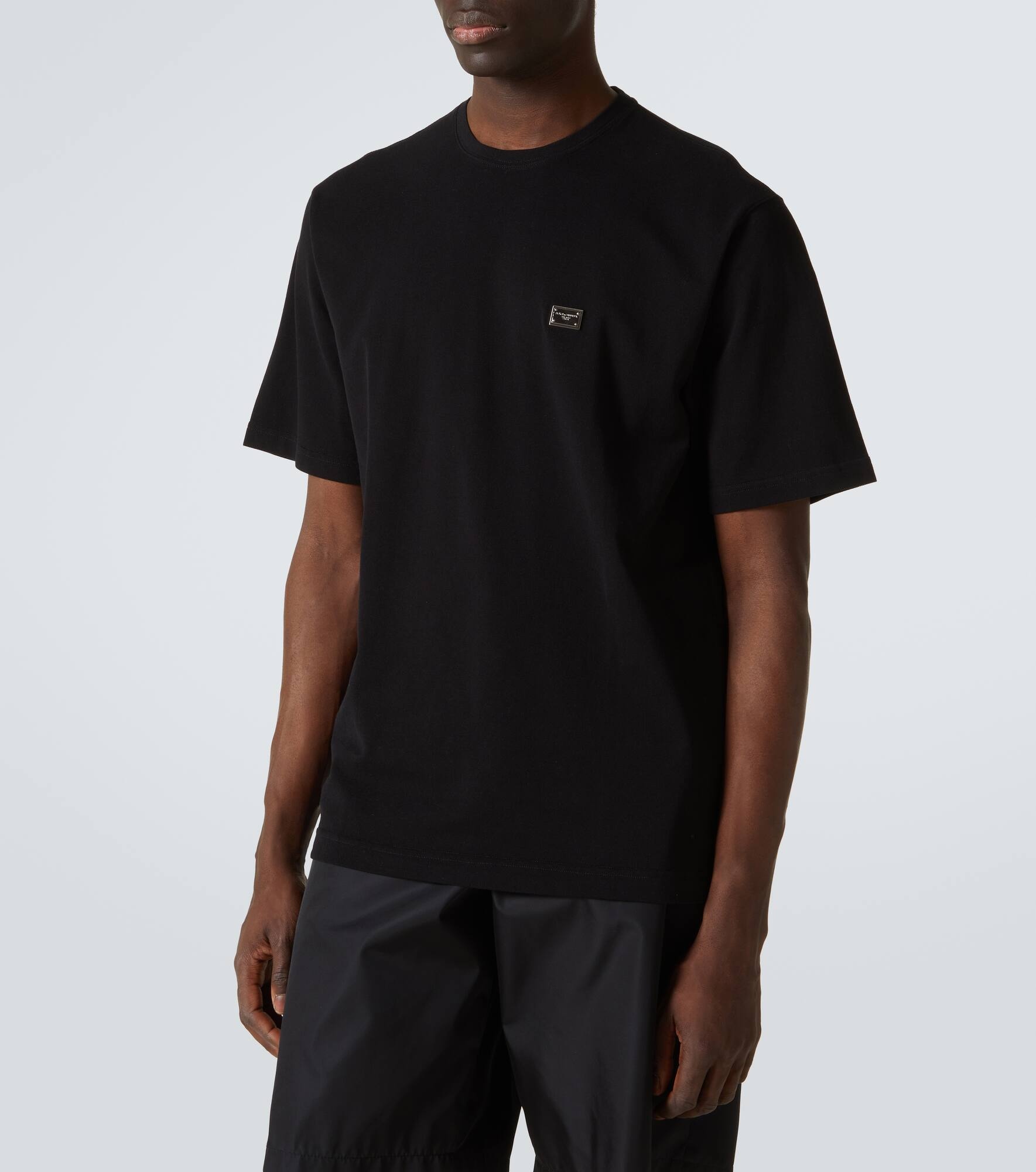Logo cotton piqué T-shirt - 3