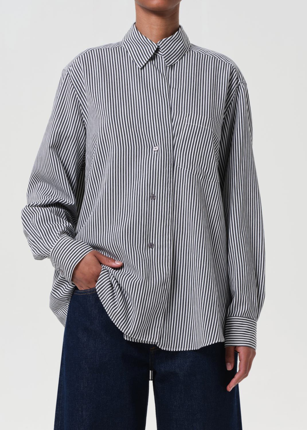 ARIS SHIRT IN SOLENE STRIPE - 3