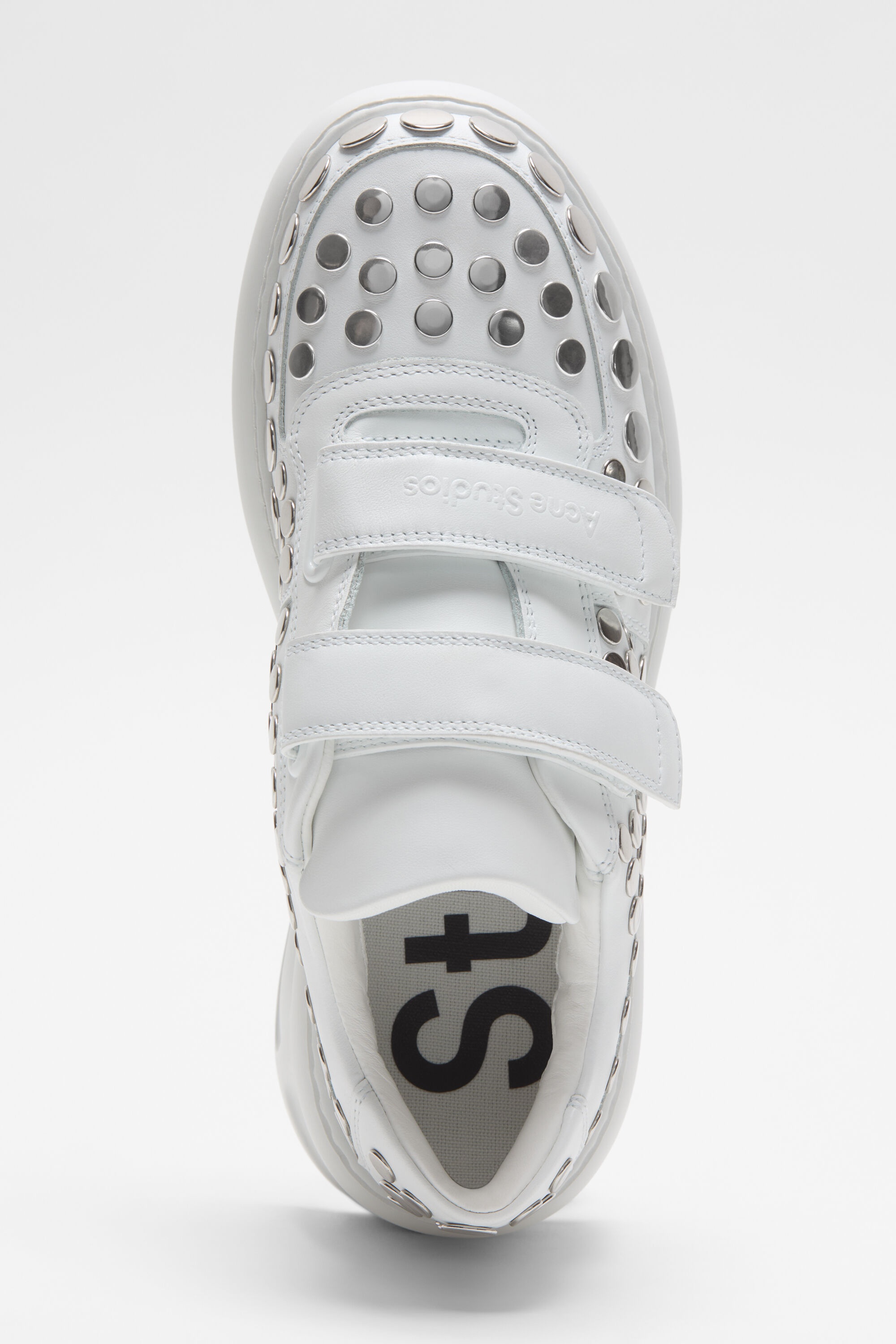 Velcro strap platform sneakers - Optic White - 6