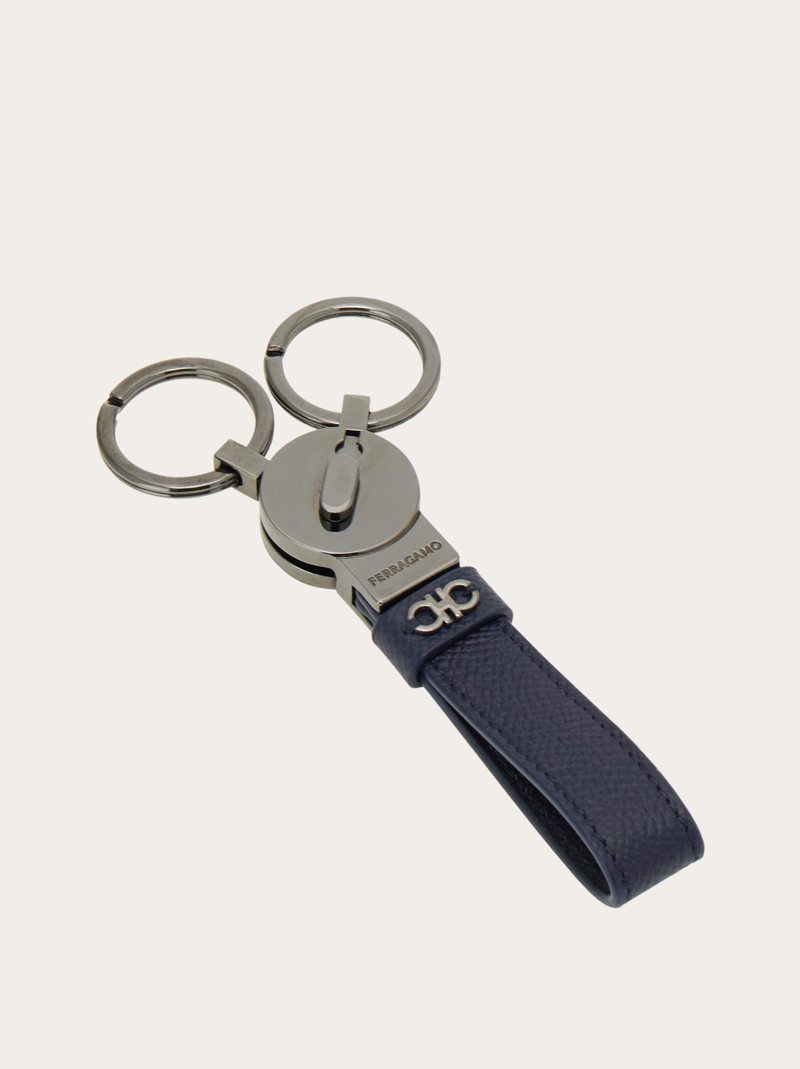 FERRAGAMO Gancini key holder outlook